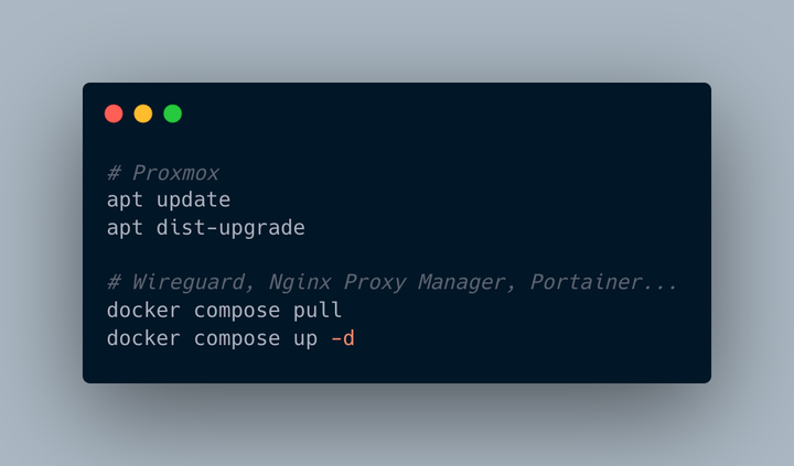 26년 홈서버 대청소: 주요 서비스 5개 한꺼번에 메이저 업데이트한 후기